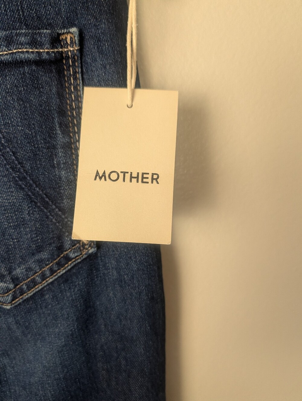 MOTHER The Rascal Skimp In Shine On NWT $248 Mid Rise Straight Leg - Picture 9 of 16
